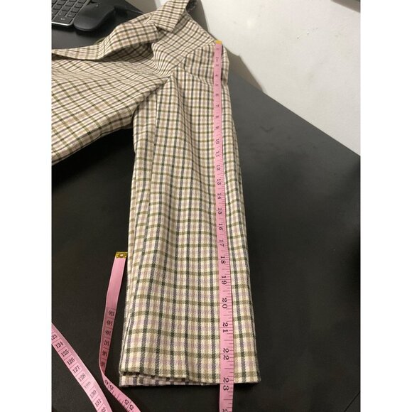 MADEWELL Dorset Oversized Double Breasted Plaid Blazer Preppy Clueless XS - Picture 12 of 14